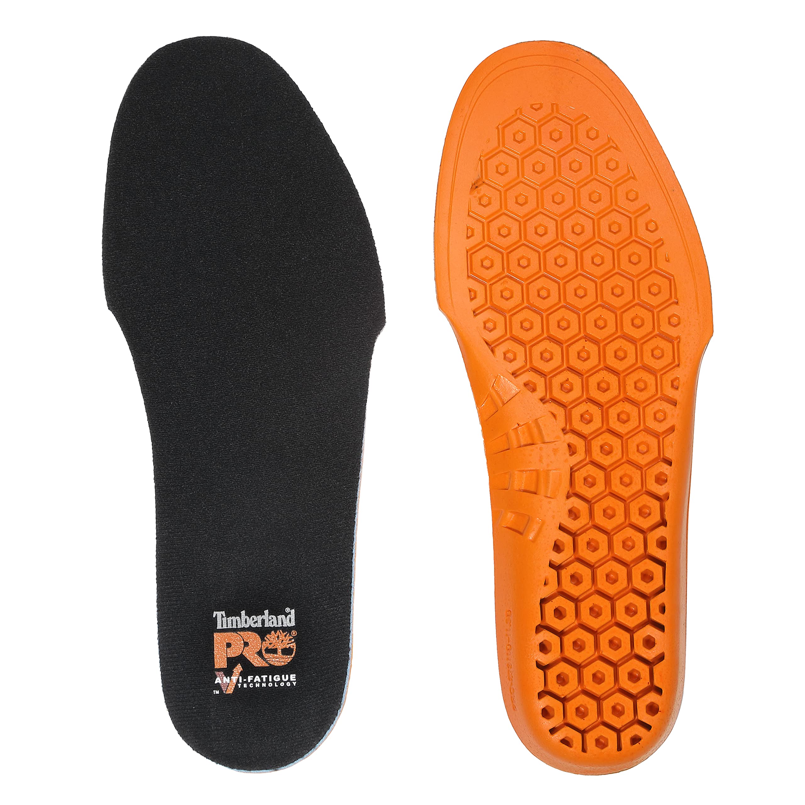 Timberland PRO plantilla frontal mostrando forma y soporte para confort
