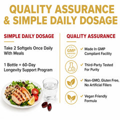TIME LONG EVITY COMP frasco abierto con softgels listos para toma diaria