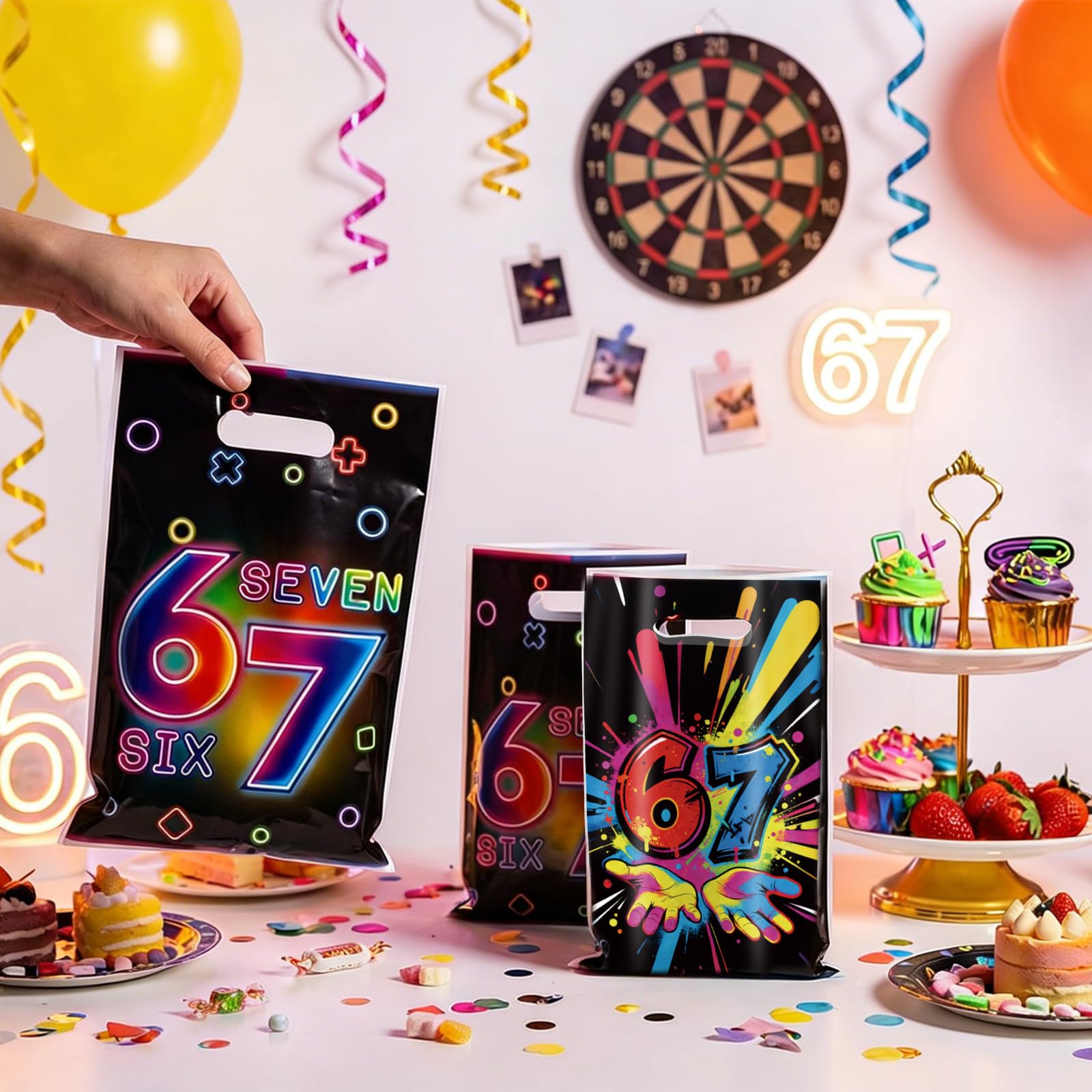 Tintinwiwigo bolsa con etiqueta personalizada, fácil para nombres invitados