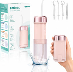 Tittkero vista frontal del irrigador compacto, portabilidad inmediata