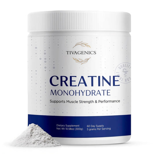 TIVAGENICS envase frontal mostrando marca y beneficio puro