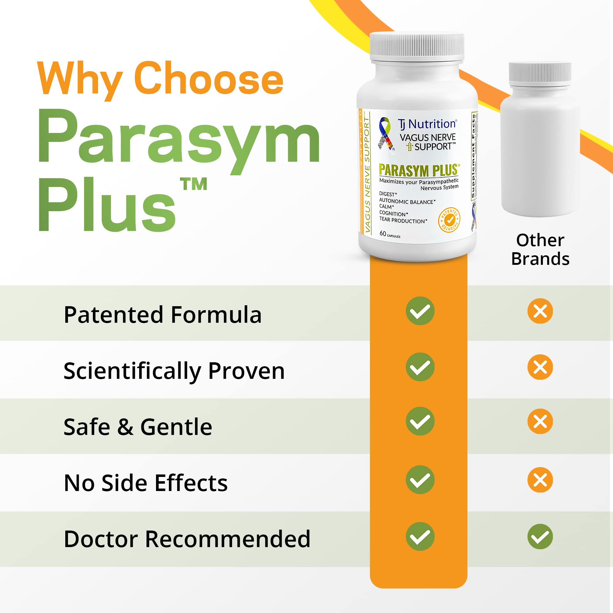 Lifestyle con TJ Nutrition Parasym Plus junto a desayuno saludable para apoyo digestivo
