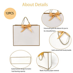 TKSBAG textura del papel resistente y reciclable, aspecto profesional y duradero