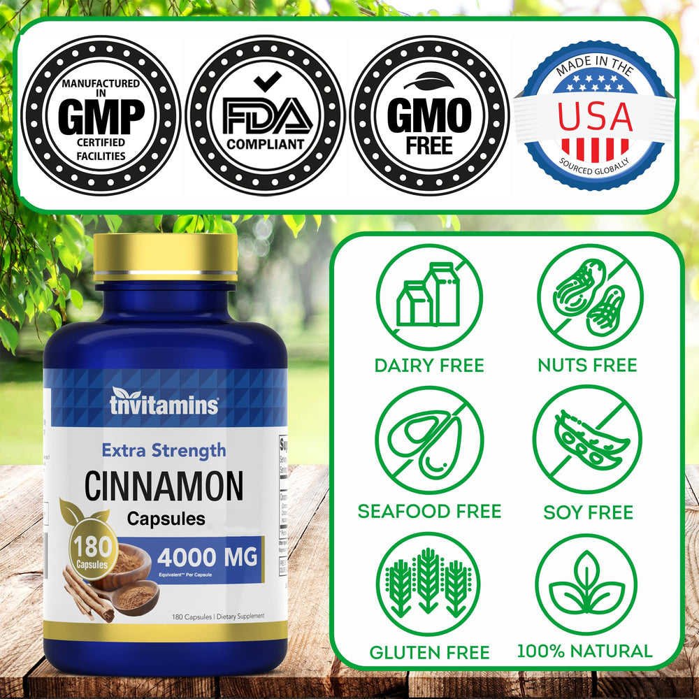 tnvitamins mezcla Cassia y Ceylon en presentación explicativa