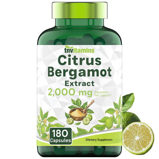 tnvitamins frasco frontal mostrando diseño y cantidad de 180 cápsulas para almacenamiento prolongado
