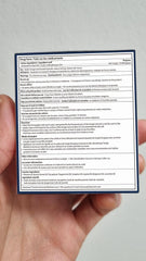 Tobcharm etiqueta con ingredientes destacando 25% ácido undecílenico