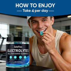 TOGOLIUN etiqueta nutricional muestra electrolitos y vitaminas clave
