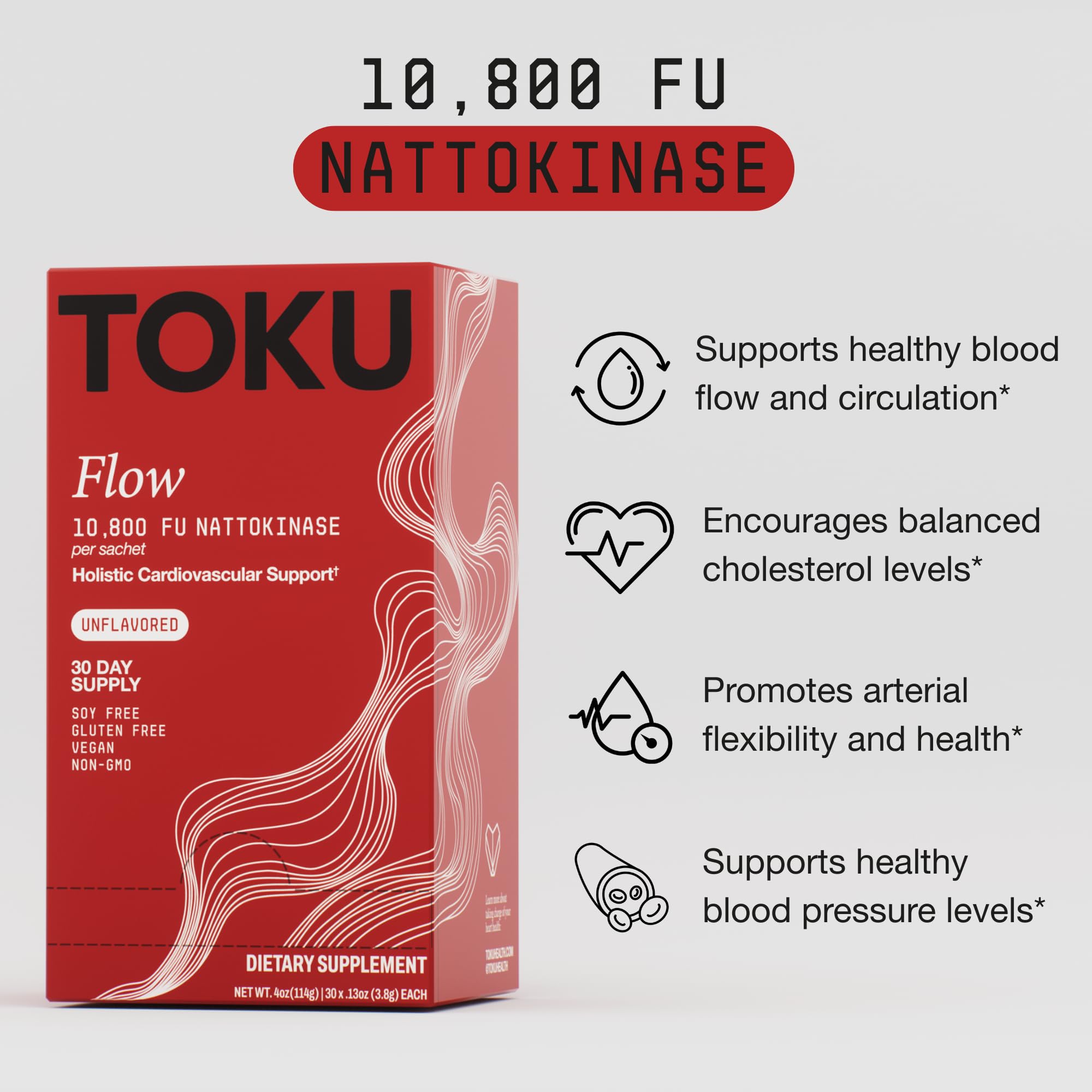 Toku Flow sobre individual abierto, práctico para viajes