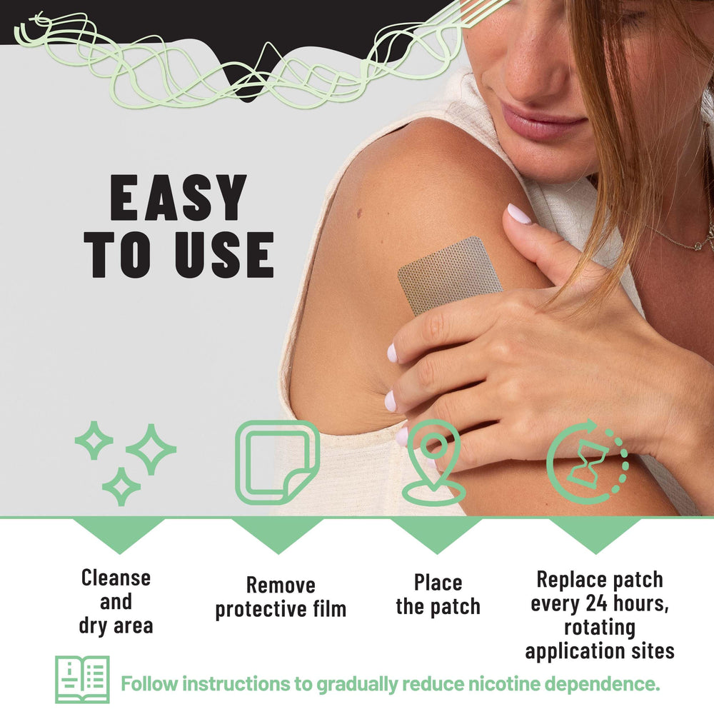 TOLEVITA ingredientes herbales en el parche para un enfoque natural