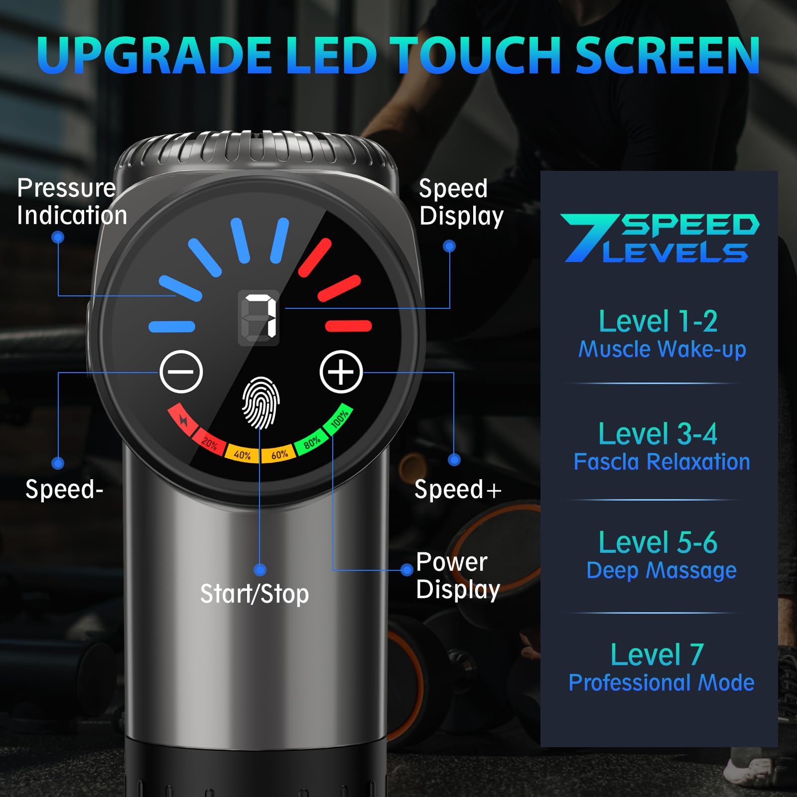 TOLOCO detalle del motor silencioso que ofrece masaje potente sin ruido