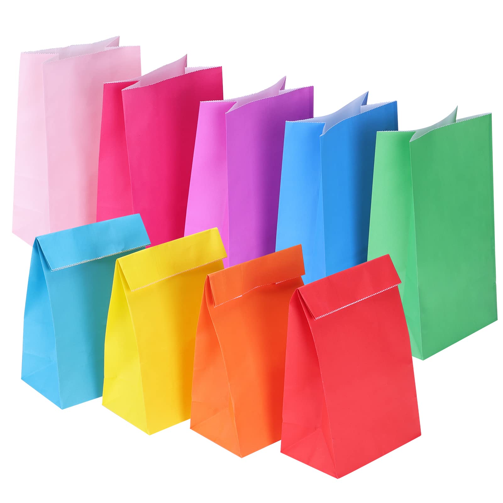 TOMNK paquete frontal mostrando 36 bolsas, solución colorida para fiestas