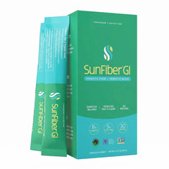 Tomorrow's Nutrition envase frontal mostrando 30 sobres y beneficios