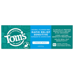 Tom's of Maine producto en baño real mostrando integración en rutina
