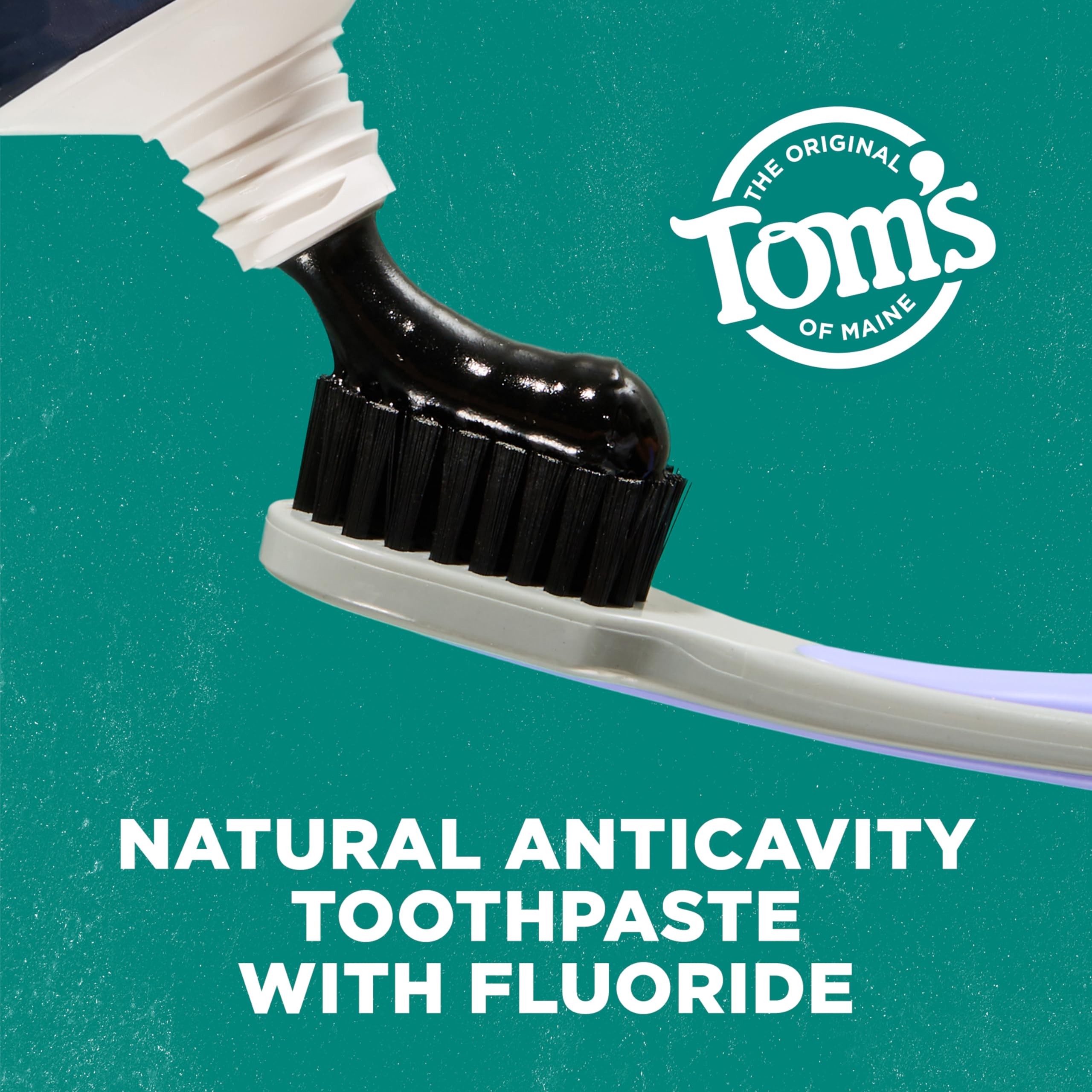 Tom's of Maine detalle de ingredientes naturales y beneficio de transparencia