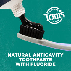 Tom's of Maine detalle de ingredientes naturales y beneficio de transparencia