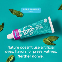 Tom's of Maine etiqueta con ingredientes naturales para transparencia y confianza