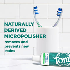Tom's of Maine lista de ingredientes plant-based y beneficio natural
