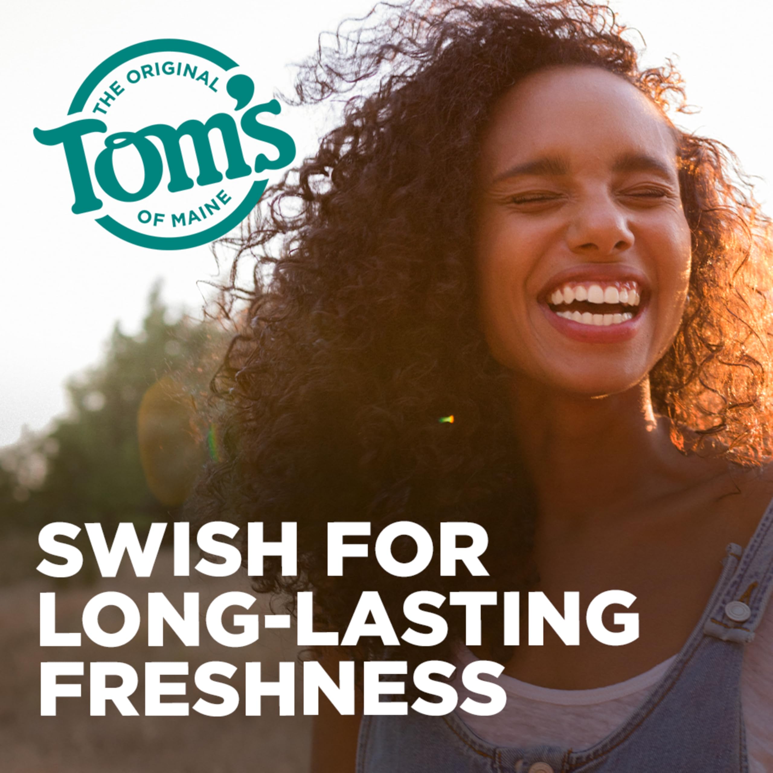 Tom's of Maine cierre y textura de la botella para fácil vertido
