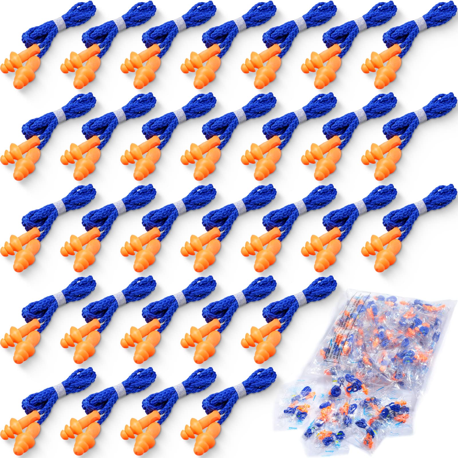 Tondiamo frente del empaque mostrando 200 pares y colores azul y naranja