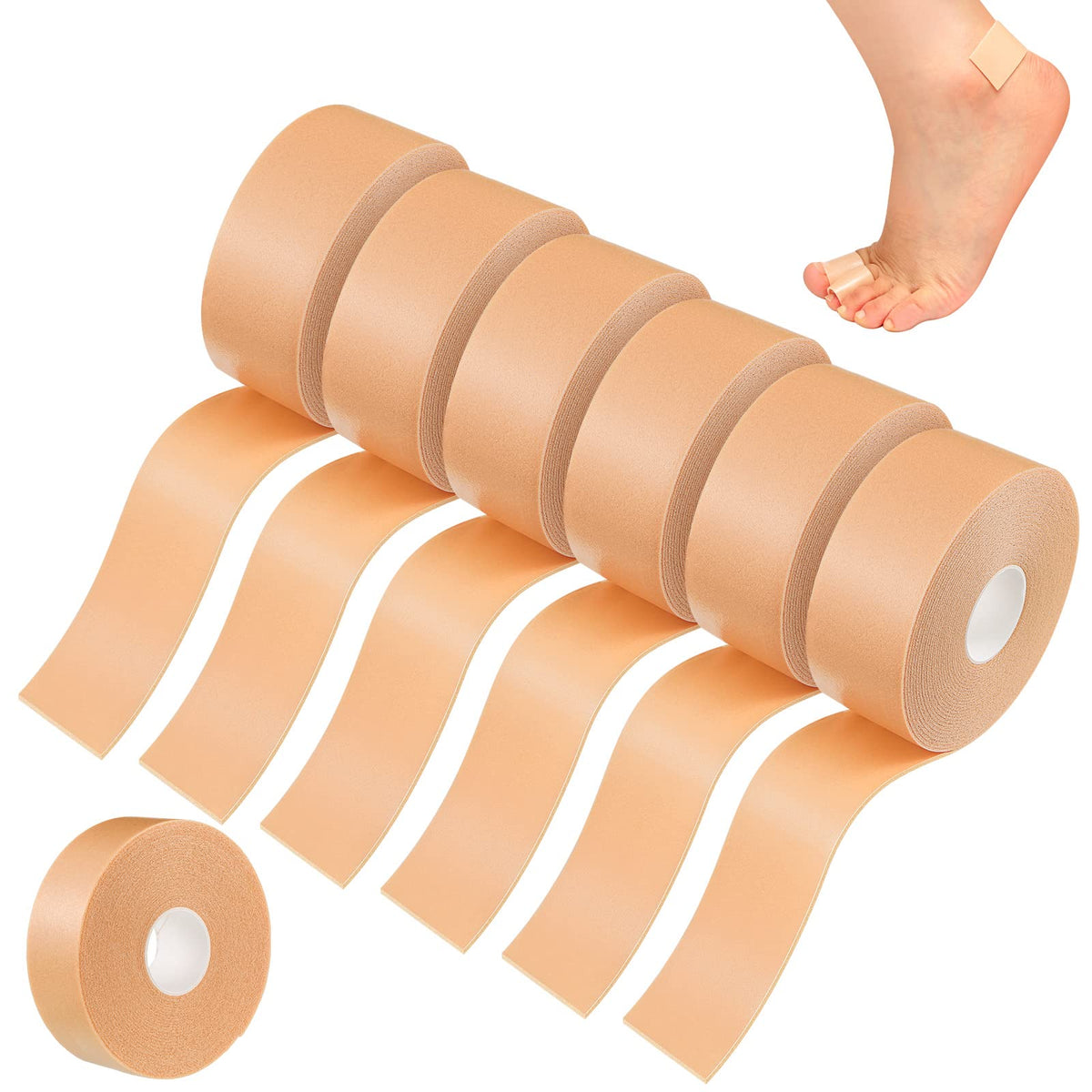 Tondiamo rollo frontal empaque mostrando 6 rollos y cantidad suficiente