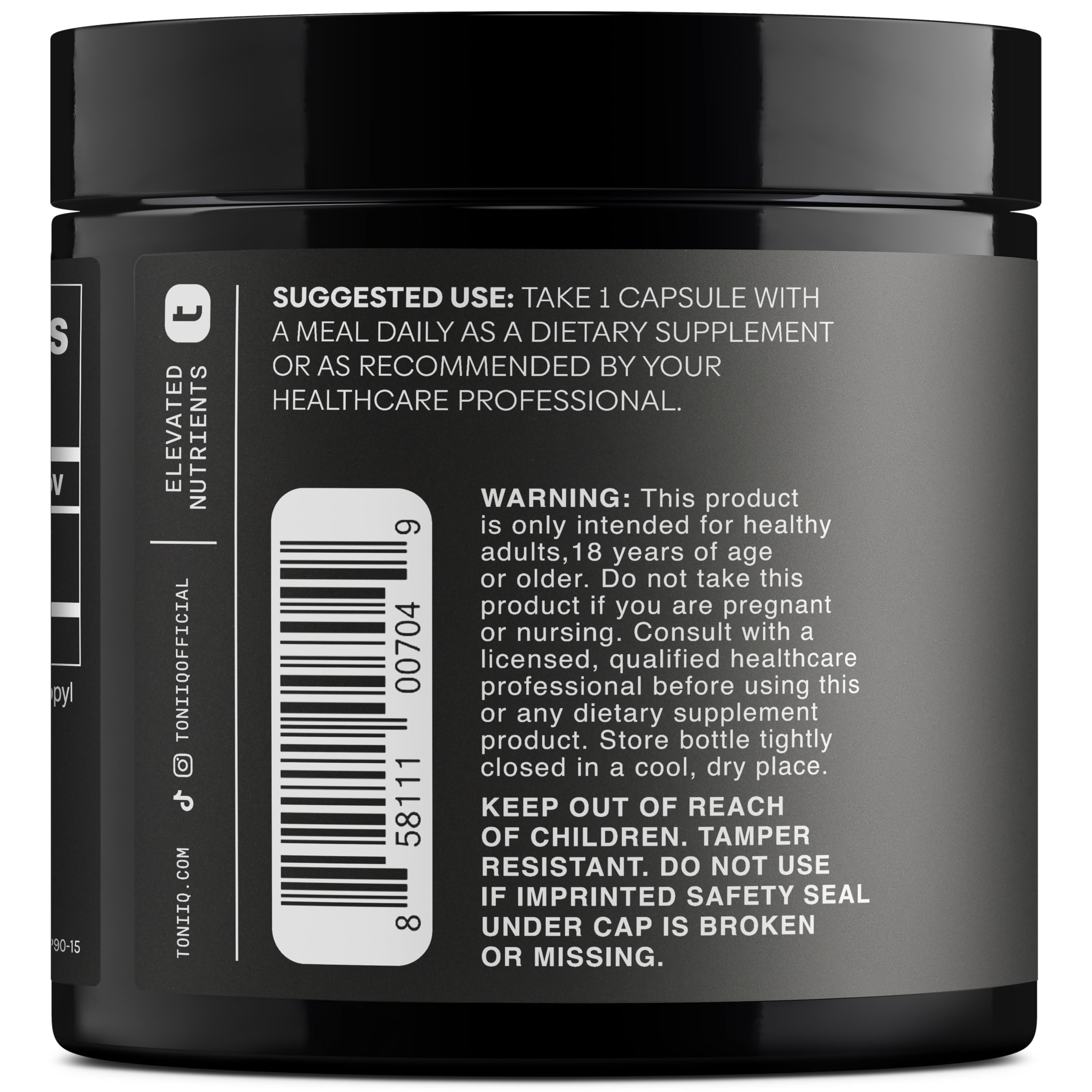 Toniiq producto en contexto lifestyle para transmitir confianza
