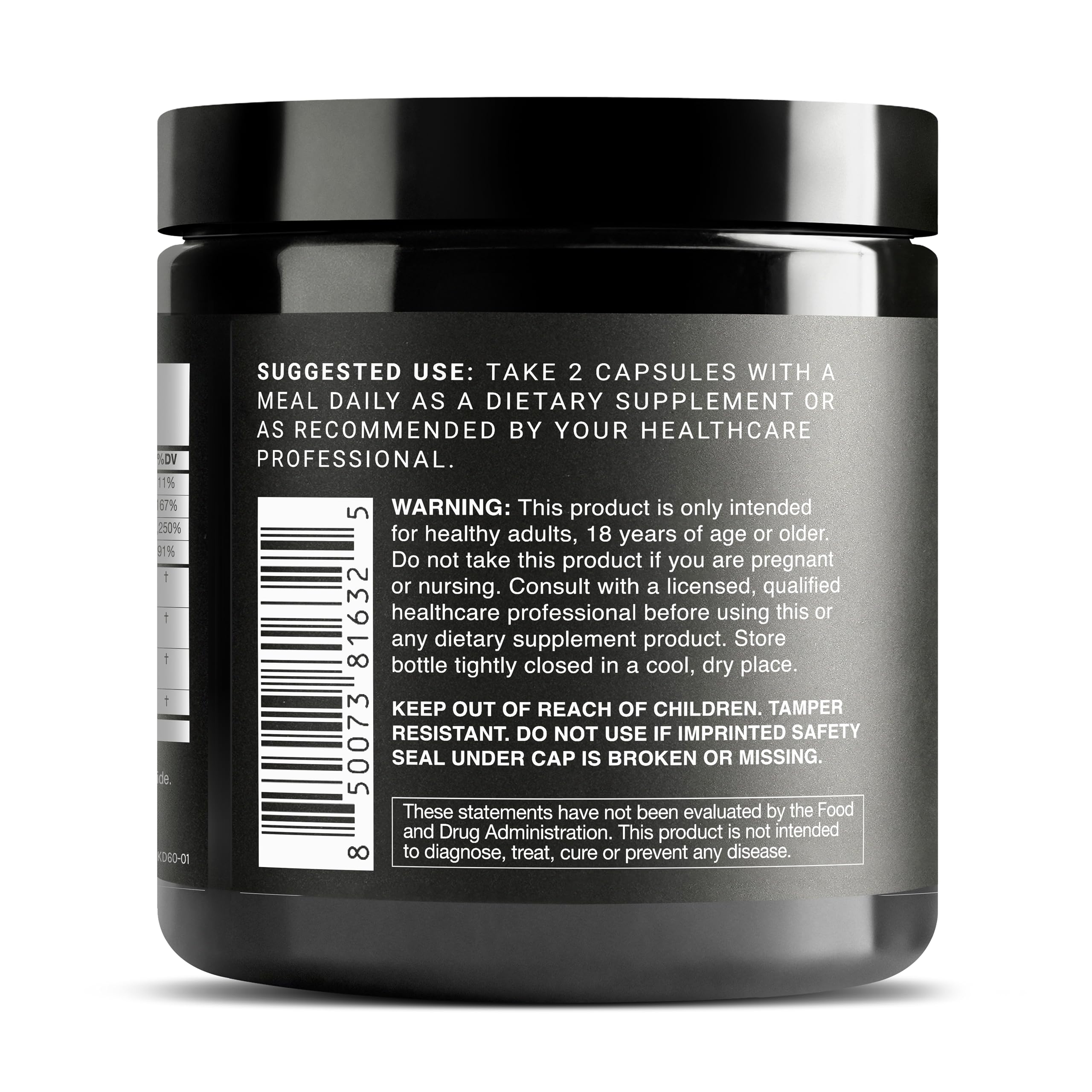 Cápsula abierta Toniiq mostrando el contenido liposomal para comprensión