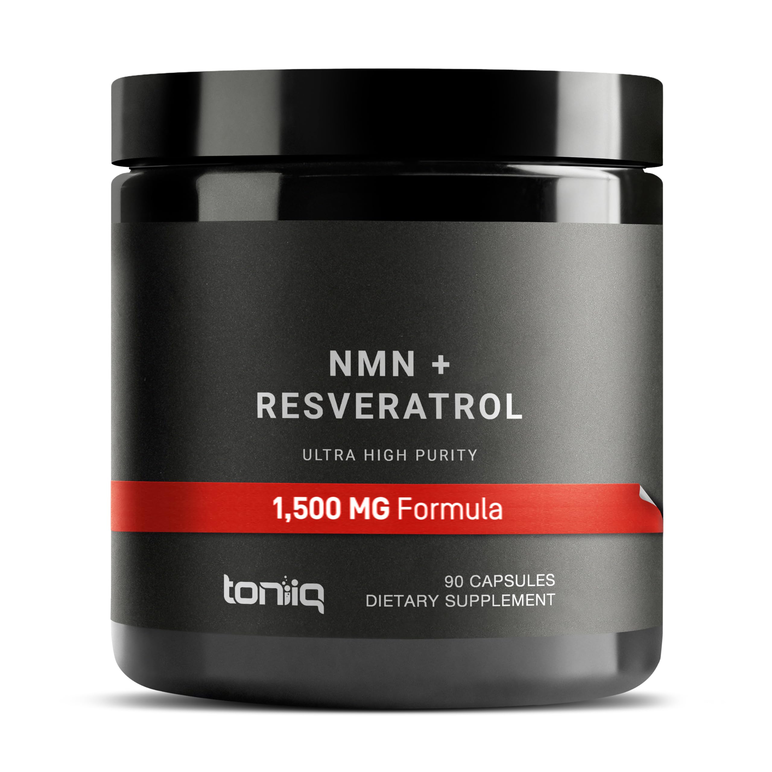 Toniiq ELIXR frente del envase mostrando marca y beneficio de fórmula concentrada