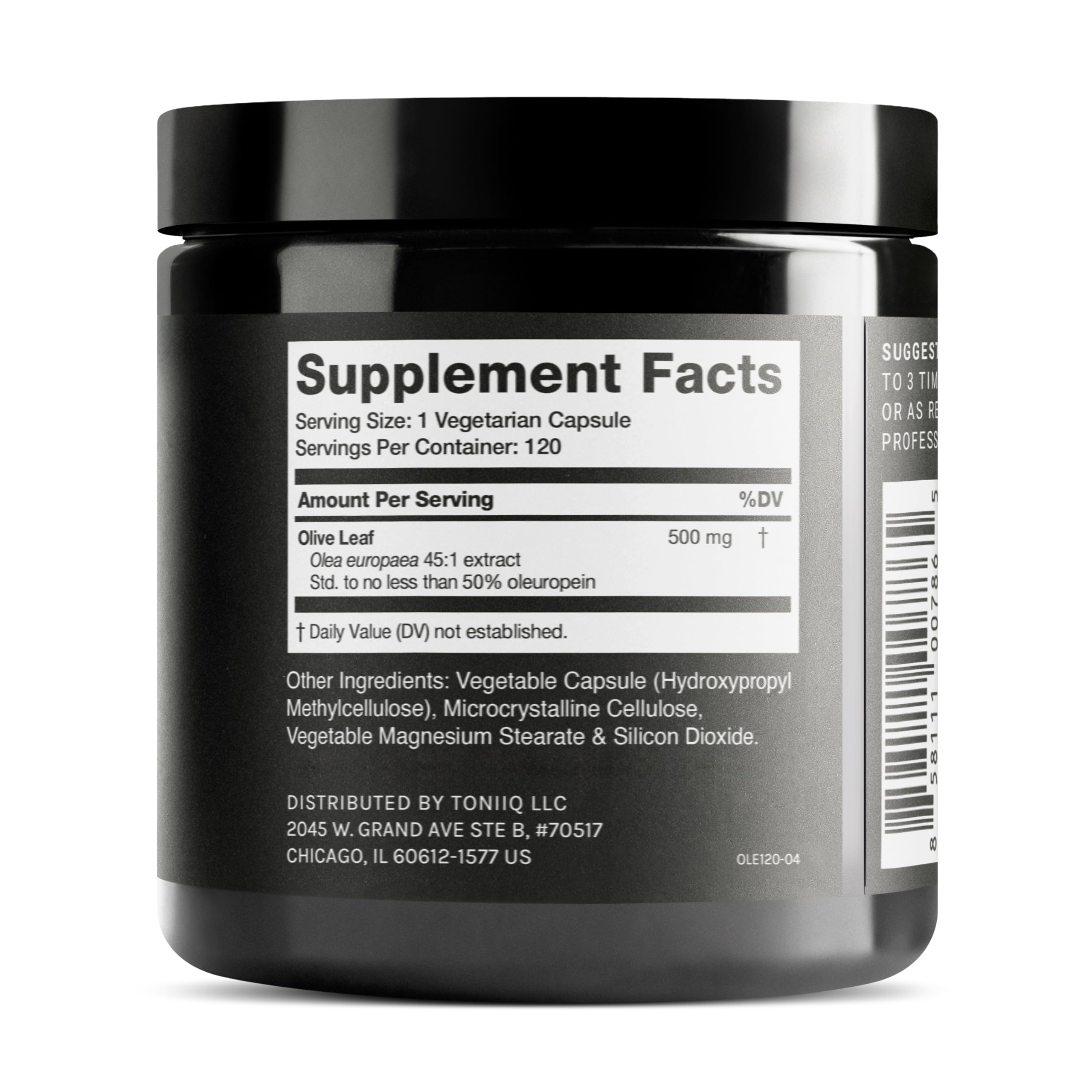 Toniiq etiqueta envase olivo: señal de calidad y pureza