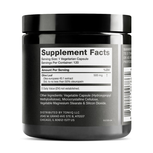 Toniiq etiqueta envase olivo: señal de calidad y pureza