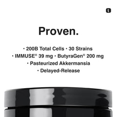 Imagen IMMUSE LC-Plasma de Toniiq, postbiótico estable, sin necesidad de refrigeración.