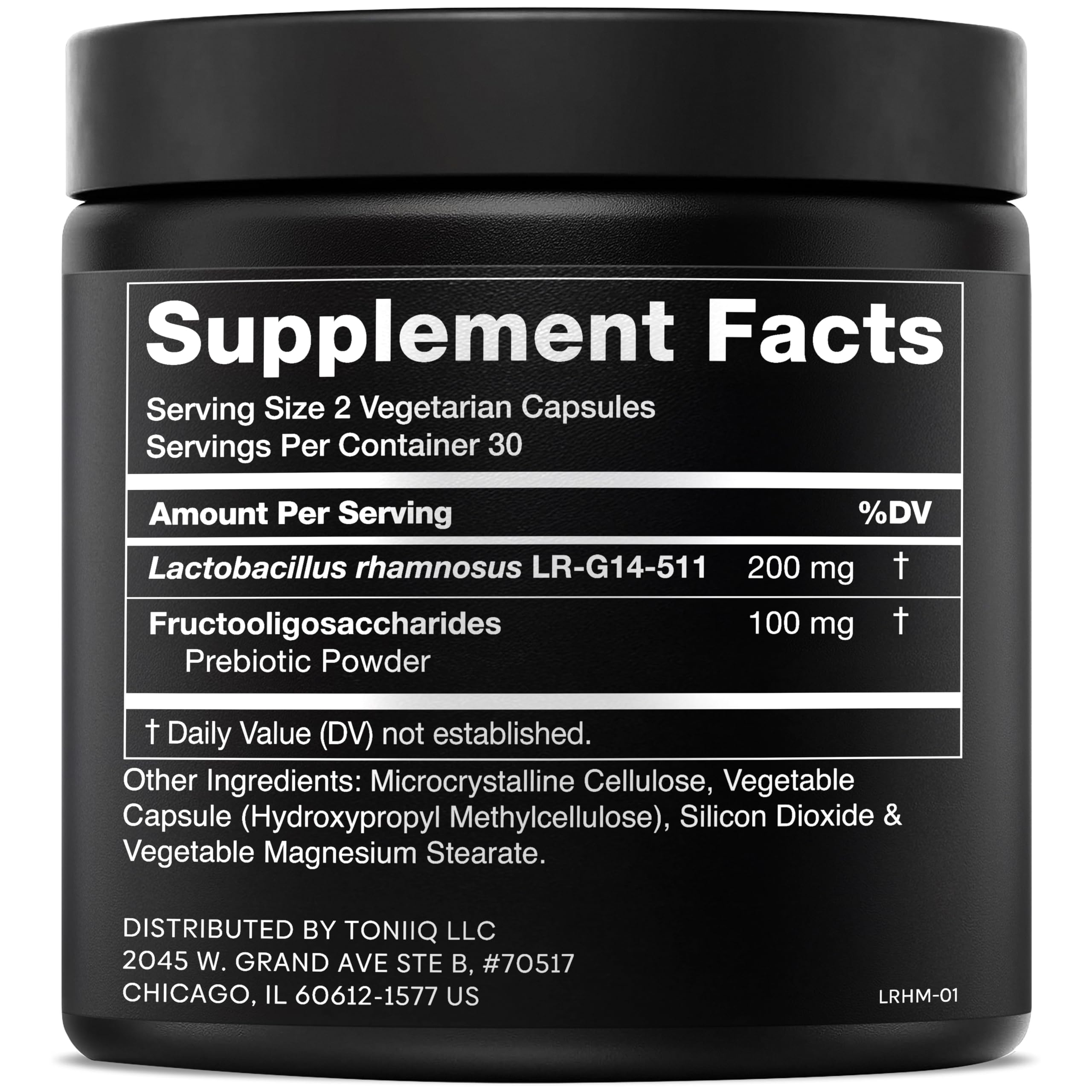 Prueba de laboratorio independiente para Toniiq Lactobacillus Rhamnosus.