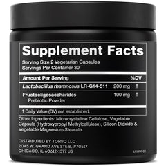 Prueba de laboratorio independiente para Toniiq Lactobacillus Rhamnosus.