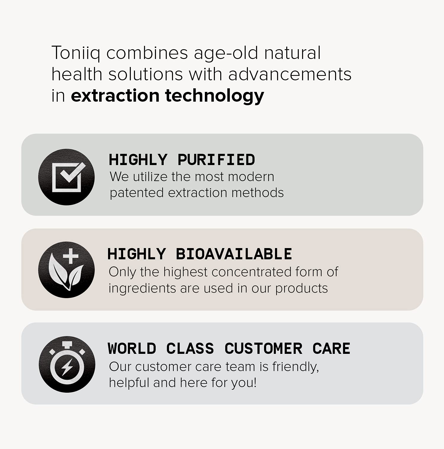 Toniiq NMN: fabricación GMP en EE. UU. para trazabilidad y seguridad.