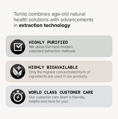 Toniiq NMN: fabricación GMP en EE. UU. para trazabilidad y seguridad.