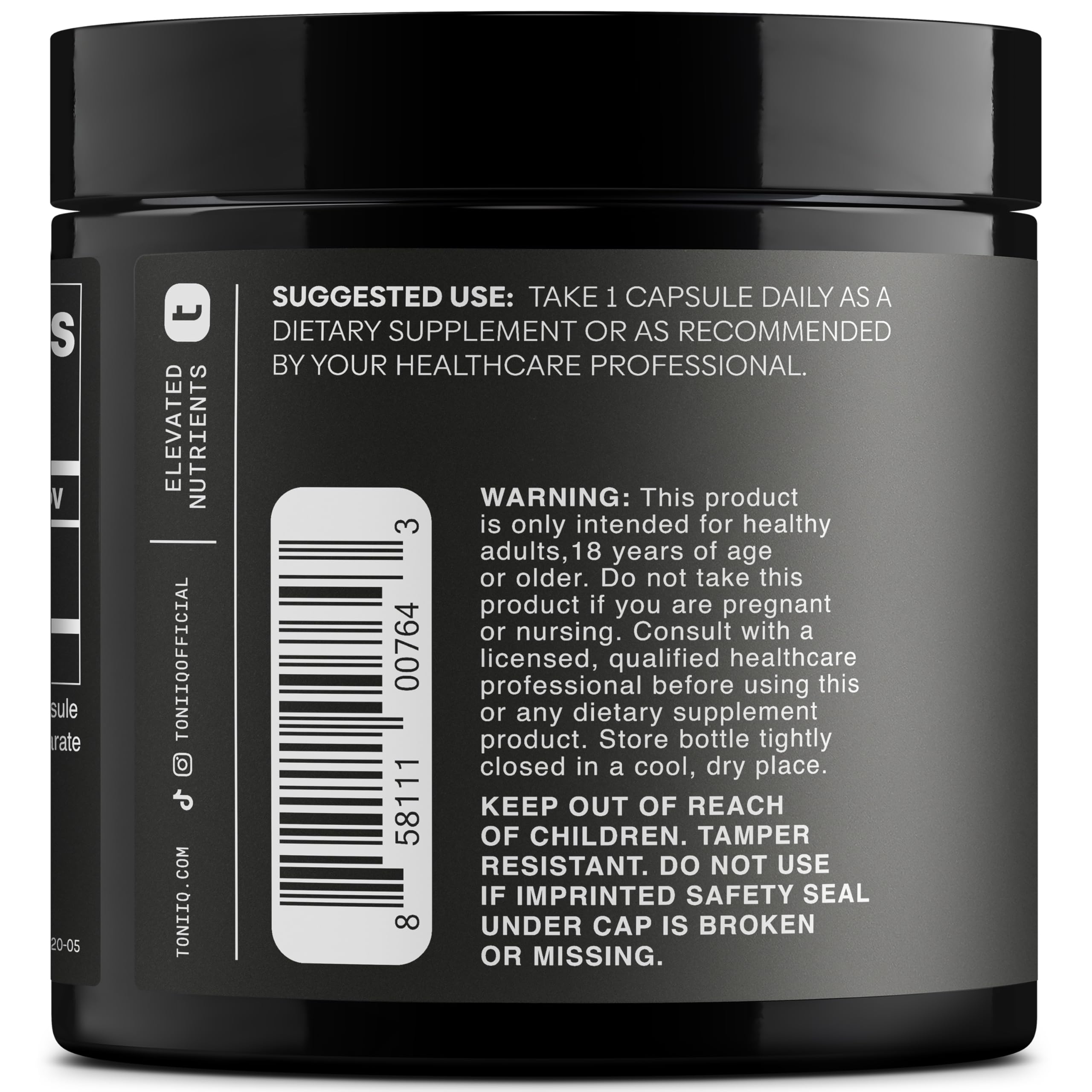 Laboratorio de Toniiq verifica pureza y consistencia en cada lote.