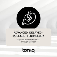 Toniiq Probiótico frasco estable para uso diario