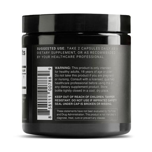 Toniiq Resveratrol tapa diseño facilita apertura para uso diario.