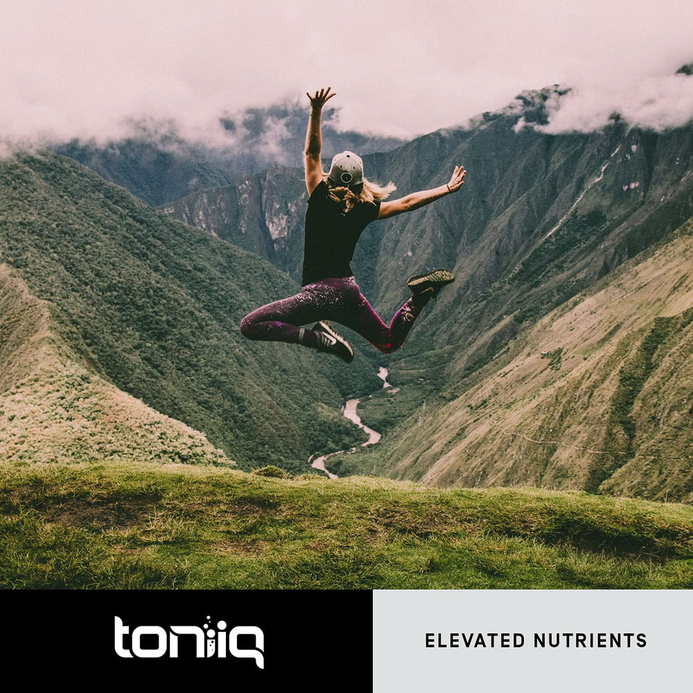 Toniiq cápsulas en ambiente lifestyle para incorporación diaria