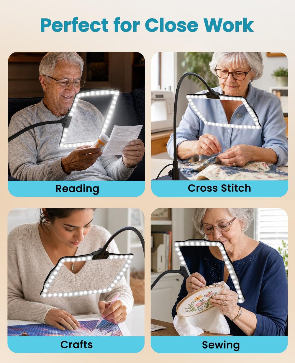 Toolhelper detalle en trabajo de costura mostrando precisión y mejor visibilidad