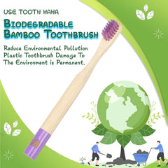 Tooth HaHa empaque individual compostable ideal para llevar y mantener higiene