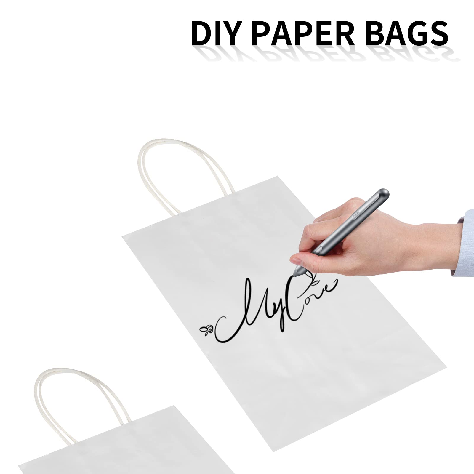 Bolsa Toovip usada para envolver regalo ilustrando presentación profesional