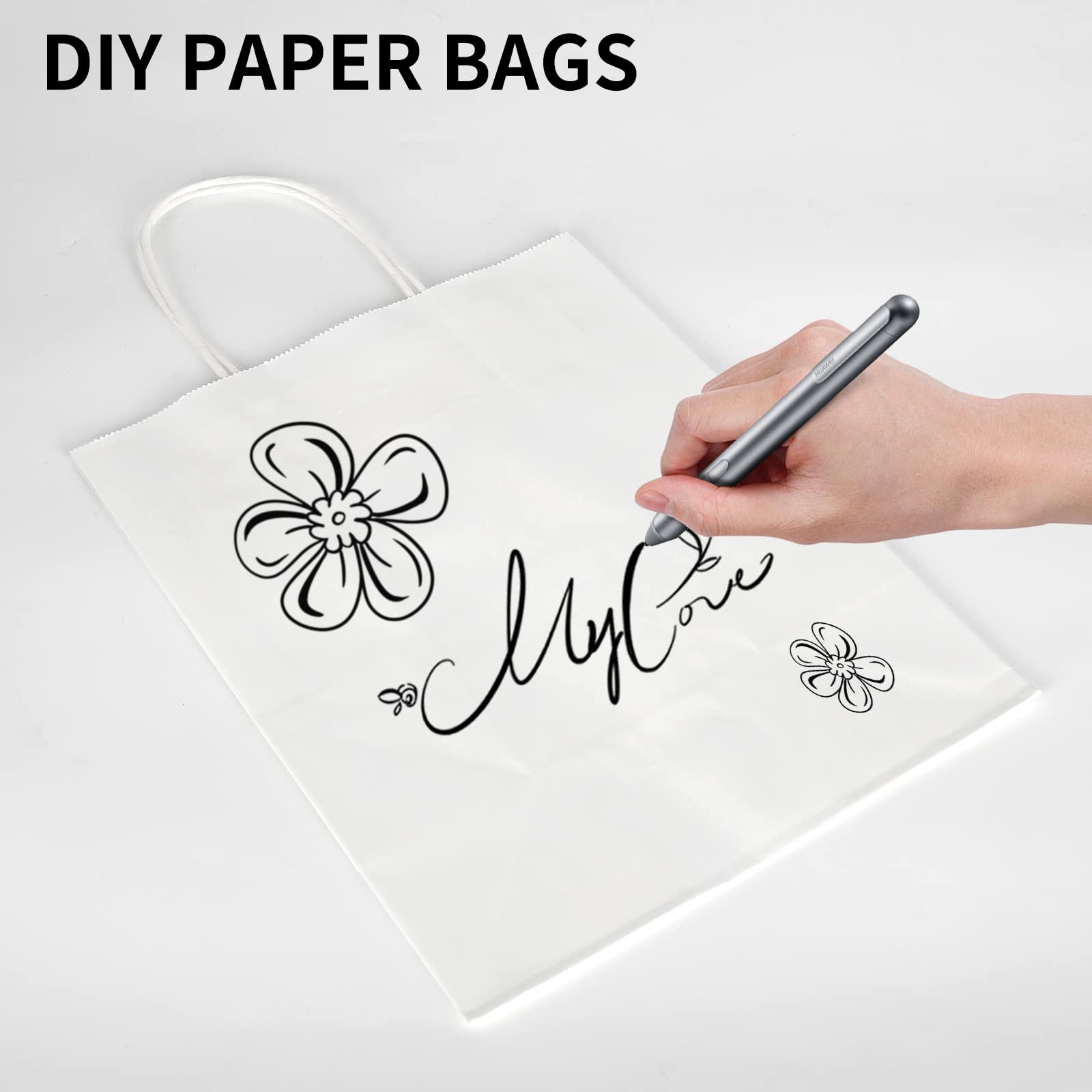 Toovip bolsa personalizada con etiqueta mostrando opciones de marca