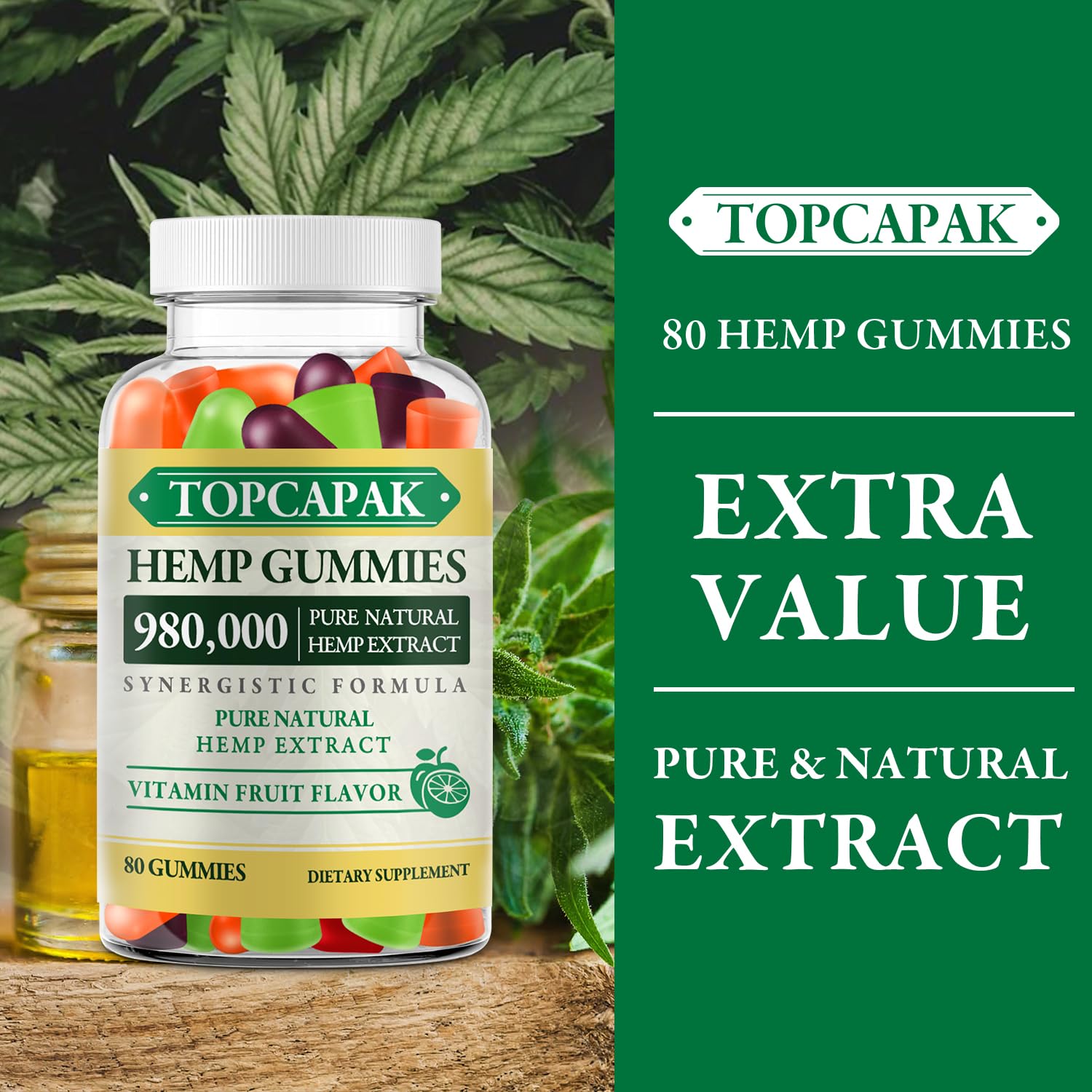 TOPCAPAK textura de la gomita en primer plano para apreciar calidad