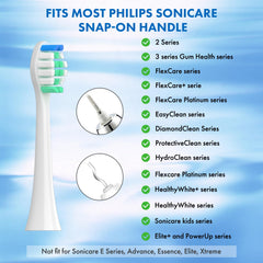 Topkitfice cabezal acoplado a mango Sonicare, compatibilidad asegurada