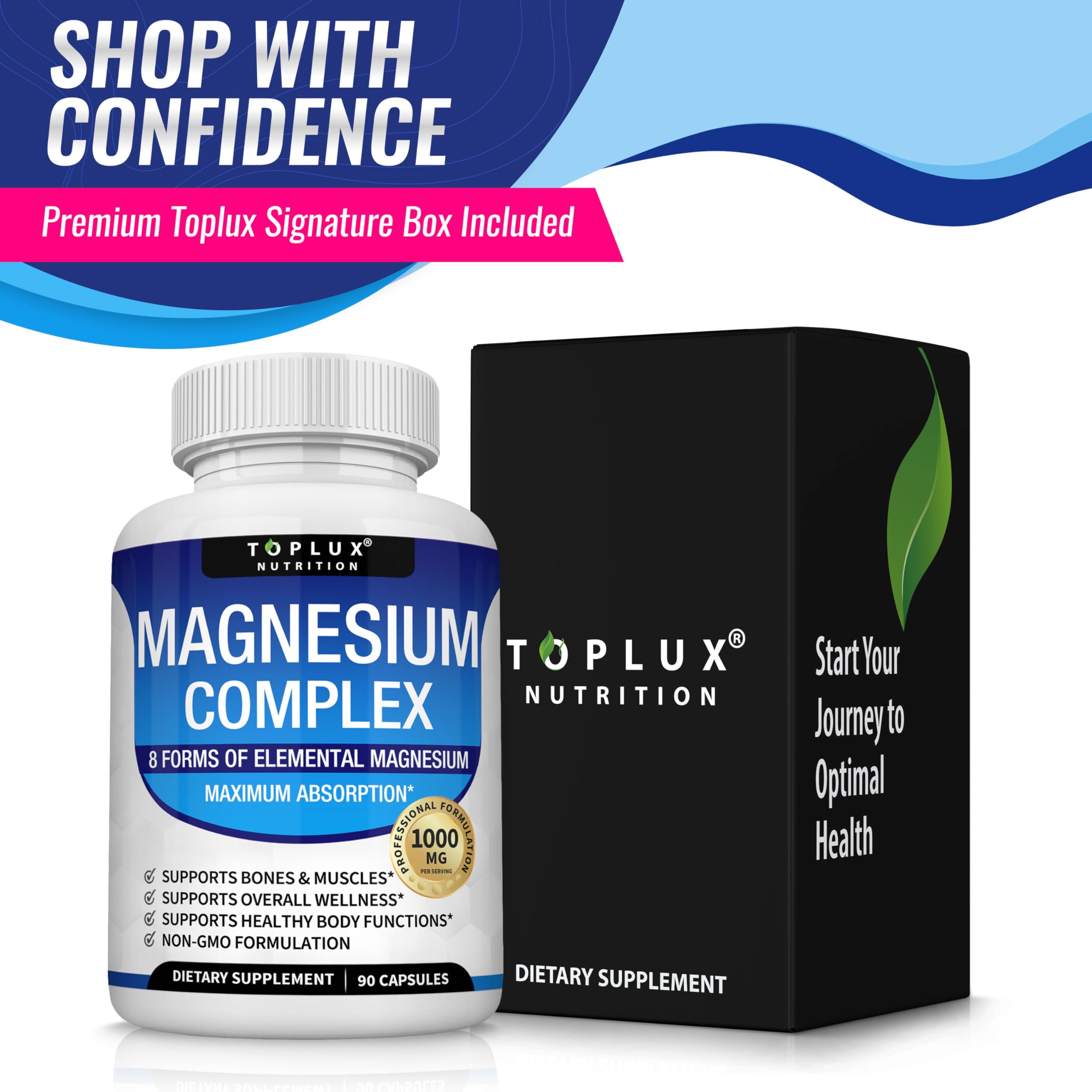 Toplux etiqueta nutricional legible que ayuda a revisar ingredientes