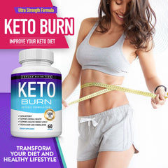 Toplux Keto Burn frasco en mano para comparar tamaño y portabilidad