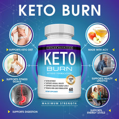Toplux Keto Burn etiqueta lateral con ingredientes y claridad informativa
