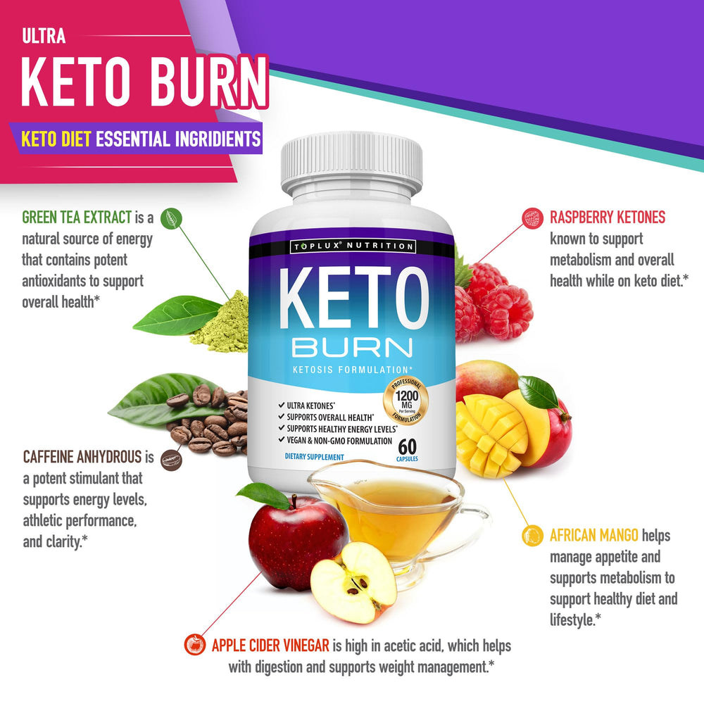 Toplux Keto Burn polvo o extracto en cuchara mostrando pureza visible