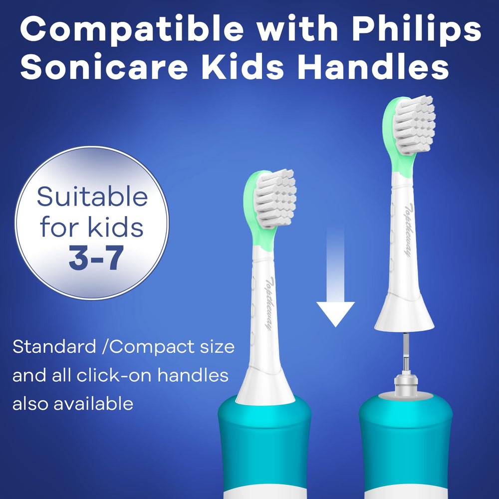 toptheway primer plano de cerdas extra-suaves, protege encías sensibles