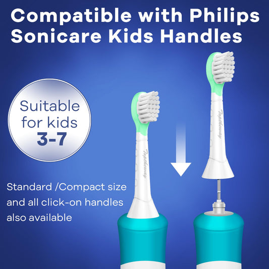 toptheway primer plano de cerdas extra-suaves, protege encías sensibles
